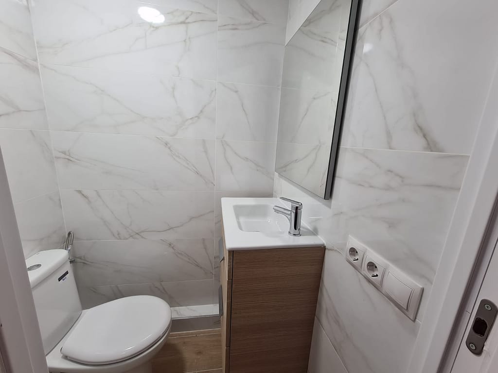 baño después 