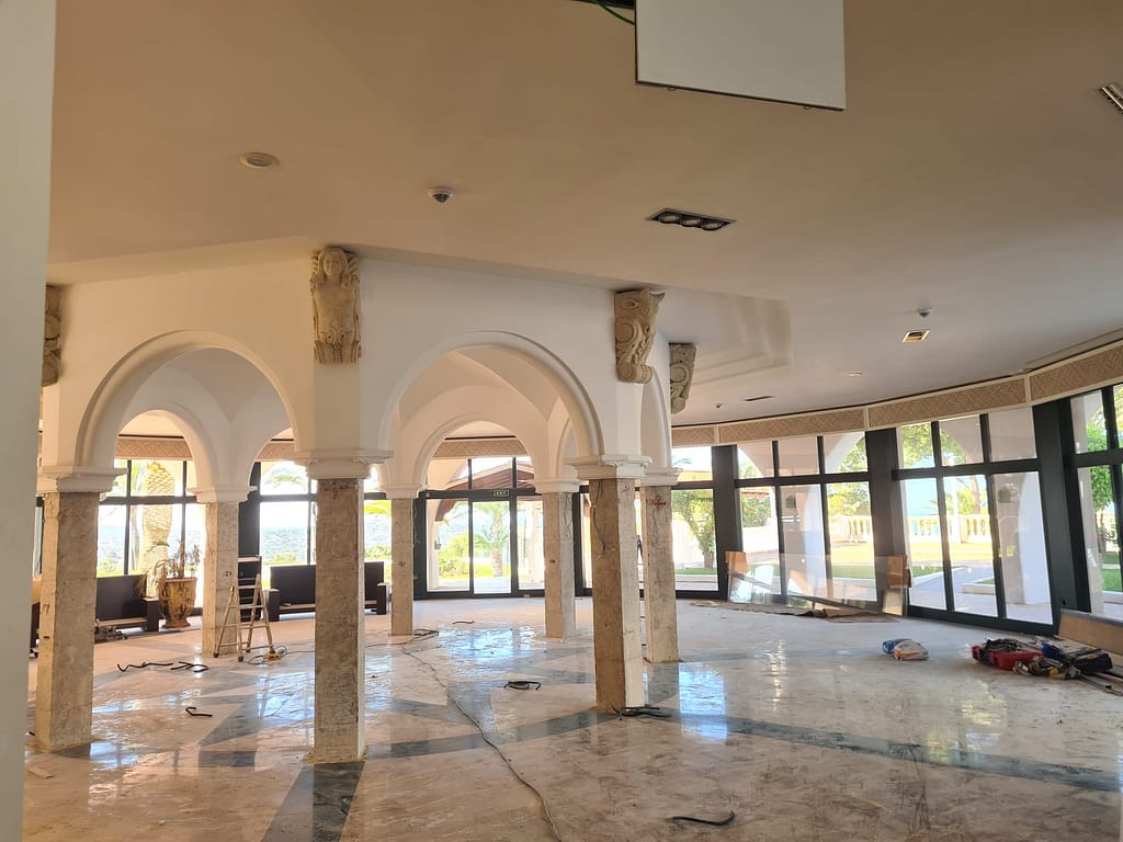 hoteles en pintura