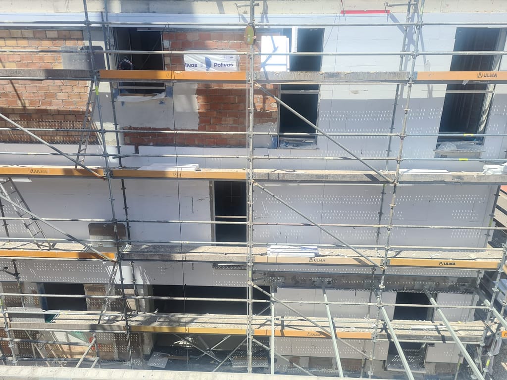 Fachada en sistema Sate